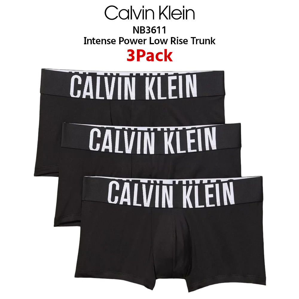 3枚セット ブラック カルバンクライン ボクサーパンツ nb3611 Calvin Klein ボクサーパンツ 3枚セット NB3611 【カルバン